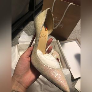 ❌SOLD Christian Loubotin wedding shoes